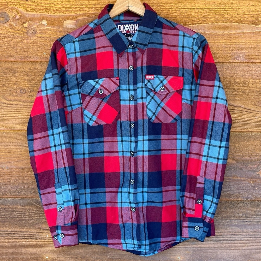 Dixxon Flannel Company The McCallister Women's Large Plaid Button Up Shirt